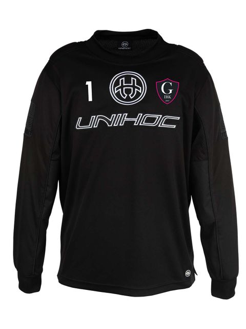 Unihoc Goalie Jersey INFERNO, Black (Grästorps IBK)